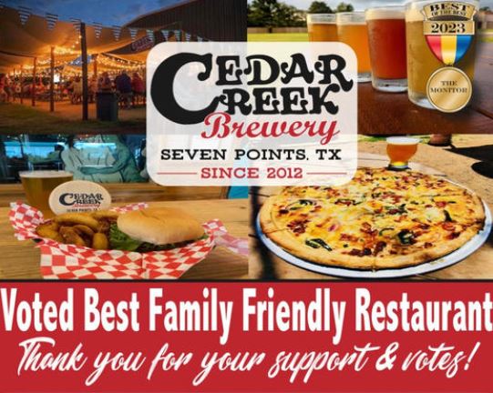 Cedar Creek Brewery 2 best family restaurant CedarCreekLake.Online