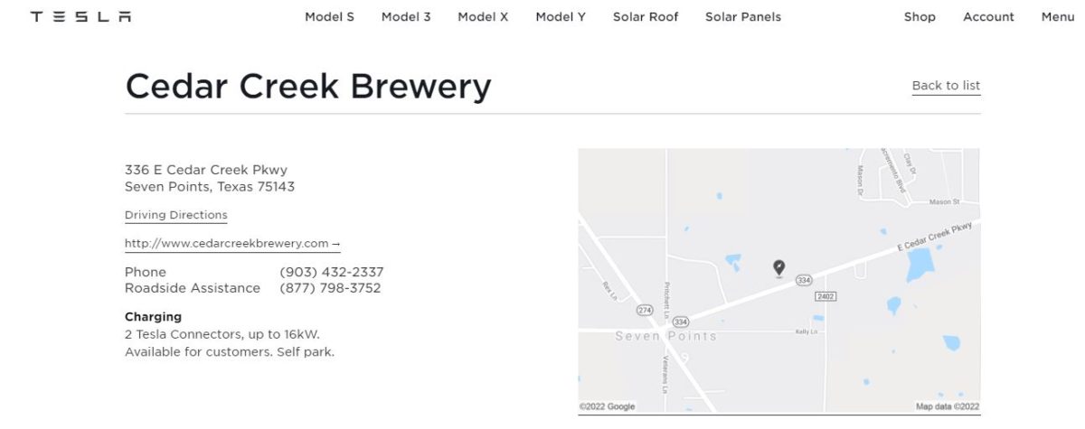Cedar Creek Brewery 10 tesla scaled CedarCreekLake.Online