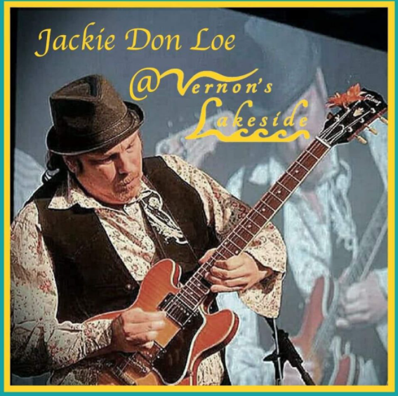Jackie Don Loe at Vernon's Lakeside with his Christmas Blues Special! 1 Jackie Don Loe CedarCreekLake.Online