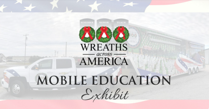 WAA's Mobile Education Exhibit visits Seven Points, TX! 2 wreaths across america CedarCreekLake.Online