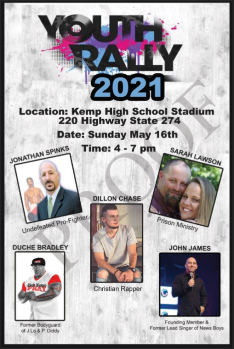 YOUTH RALLY 2021! 1 youth rally 2021 1 CedarCreekLake.Online