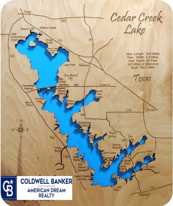 Stone Huffman 2 cedar creek lake map 1 CedarCreekLake.Online
