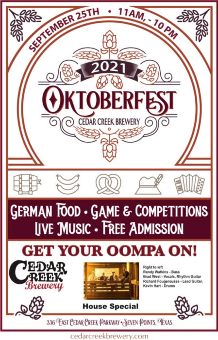Octoberfest At Cedar Creek Brewery 1 Octoberfest scaled CedarCreekLake.Online