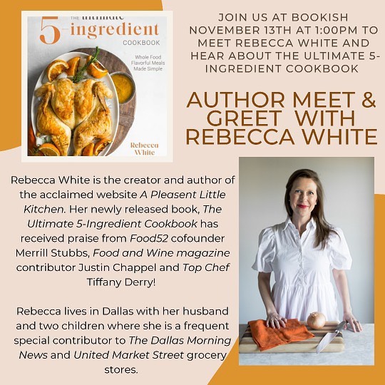 Author Meet & Greet with Rebecca White at Bookish 1 rebecca white CedarCreekLake.Online