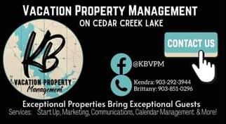 KB Vacation Property Management 3 Capture 2 CedarCreekLake.Online
