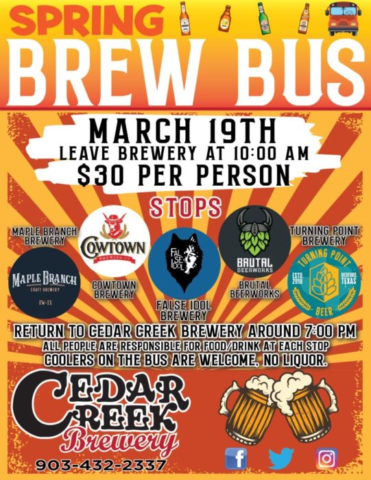 Cedar Creek Brewery Brew Bus 1 cedar creek brewery brew bus scaled CedarCreekLake.Online