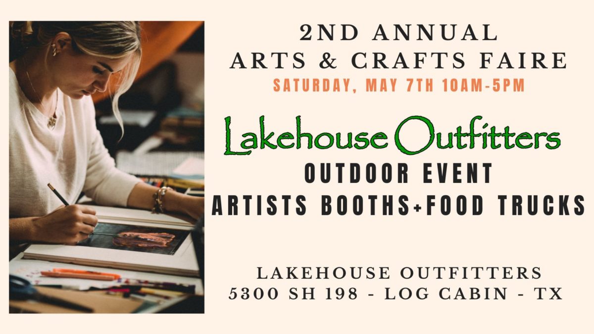Spring Arts & Crafts Faire 1 Lakehouse Outfitters scaled CedarCreekLake.Online