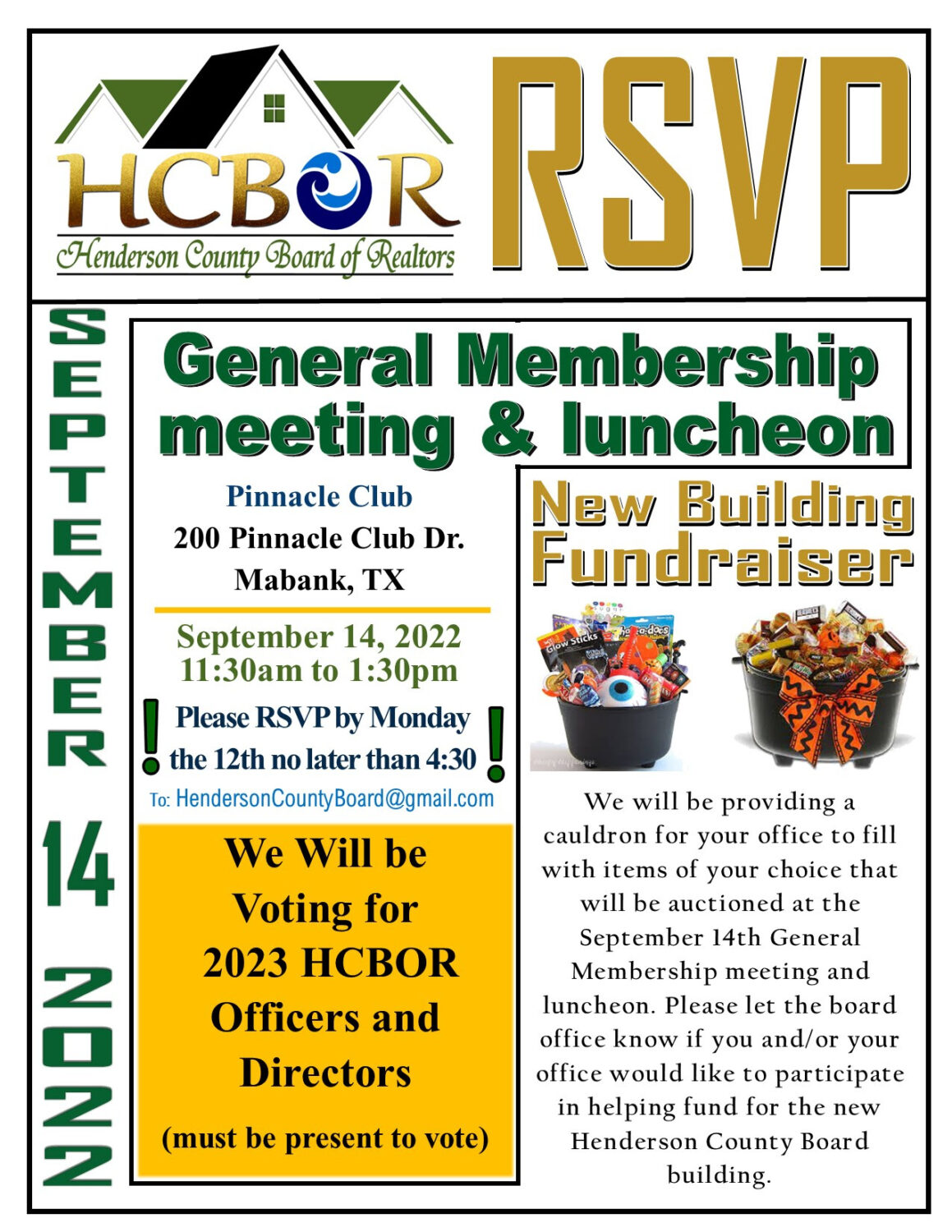 Henderson County Board Of Realtors Meeting and Luncheon 2 hcbor lunch sept CedarCreekLake.Online