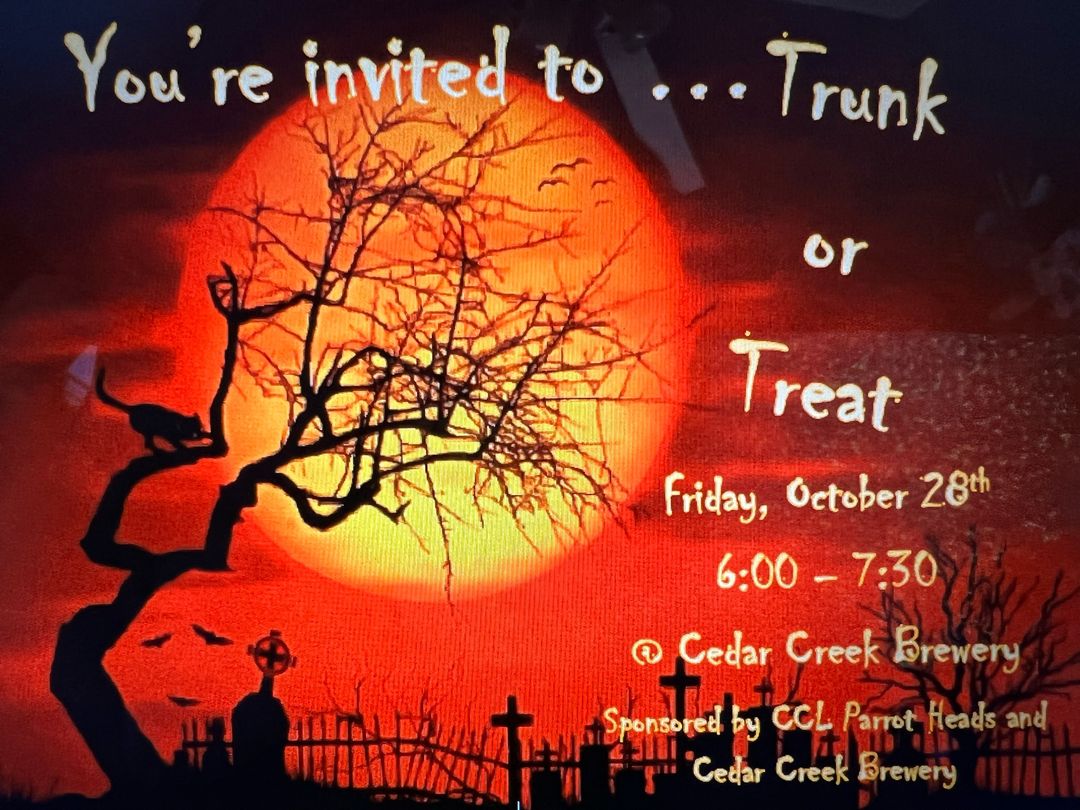 Trunk Or Treat At The Cedar Creek Brewery 1 CCL Brewery trunk or treat CedarCreekLake.Online