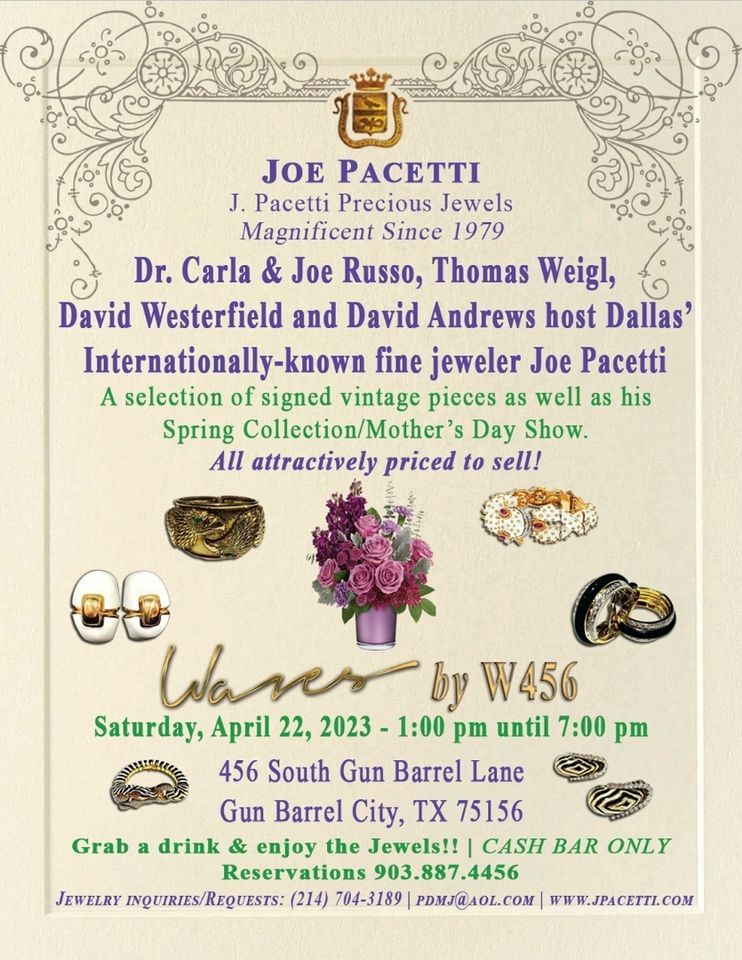 ONE DAY ONLY - Spring Collection / Mother's Day J Pacetti Precious Jewels Show! 1 Precious Jewels CedarCreekLake.Online