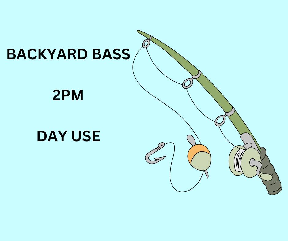 Backyard Bass at Purtis Creek Park 1 backyard bass CedarCreekLake.Online