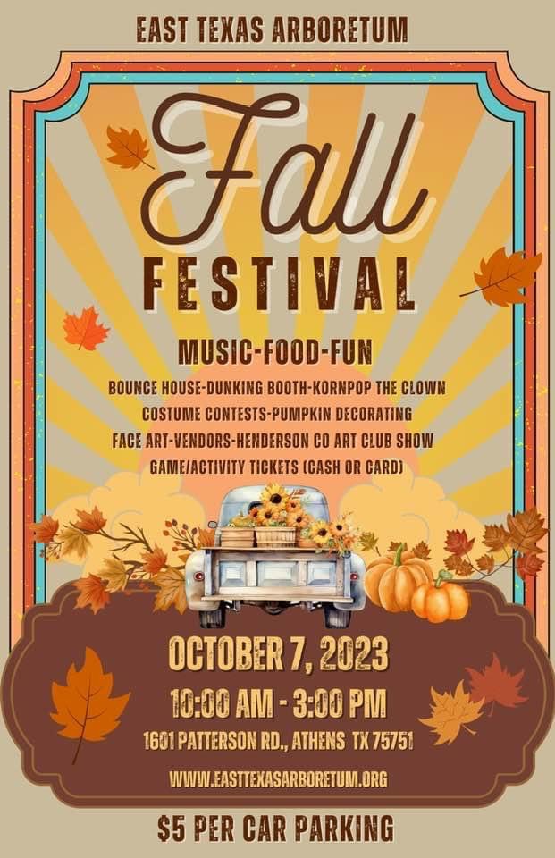 Fall Festival at the East Texas Arboretum