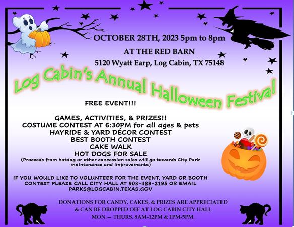 Log Cabin's Annual Halloween Festival 1 log cabin halloween cedarcreeklake.online