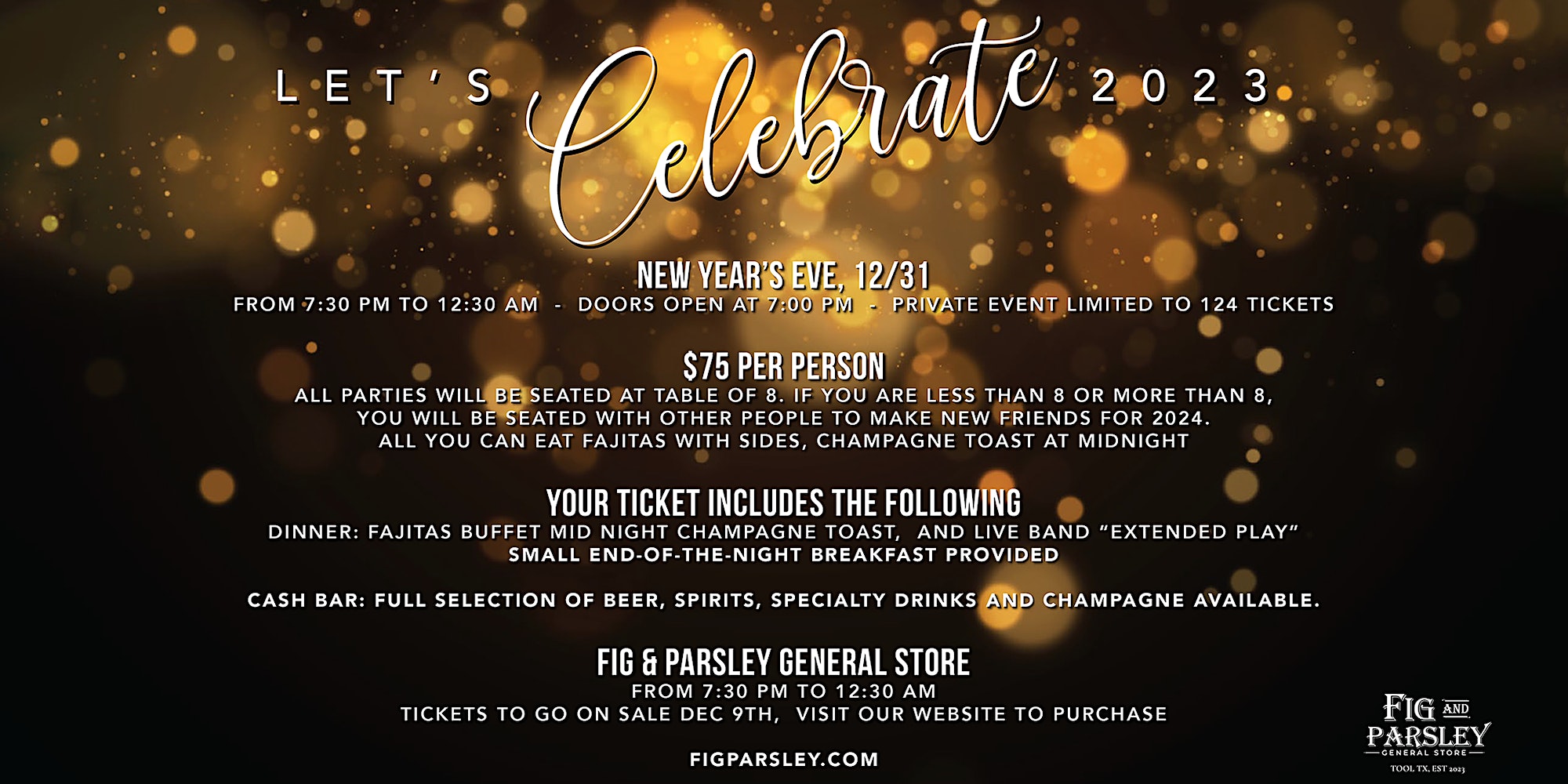 Fig And Parsley New Years Eve Celebration 1 fig and parsley cedarcreeklake.online