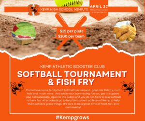 Kemp Softball Tournament and Fish Fry