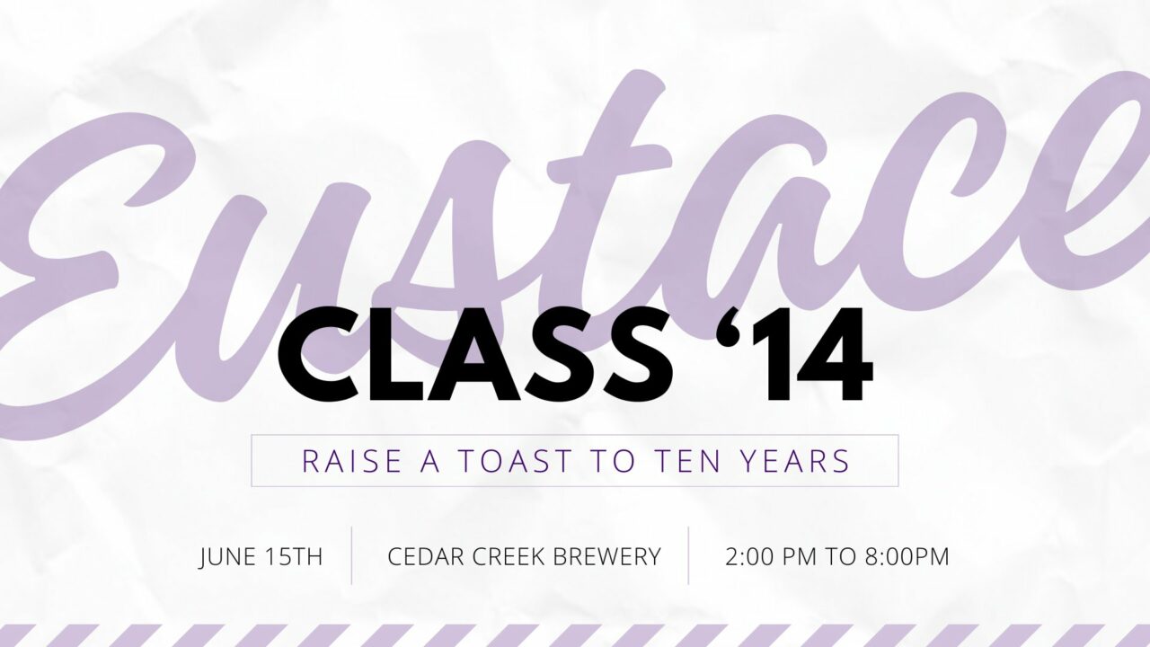 Eustace Class of '14 at Cedar Creek Brewery 2 EUSTACE CLASS cedarcreeklake.online
