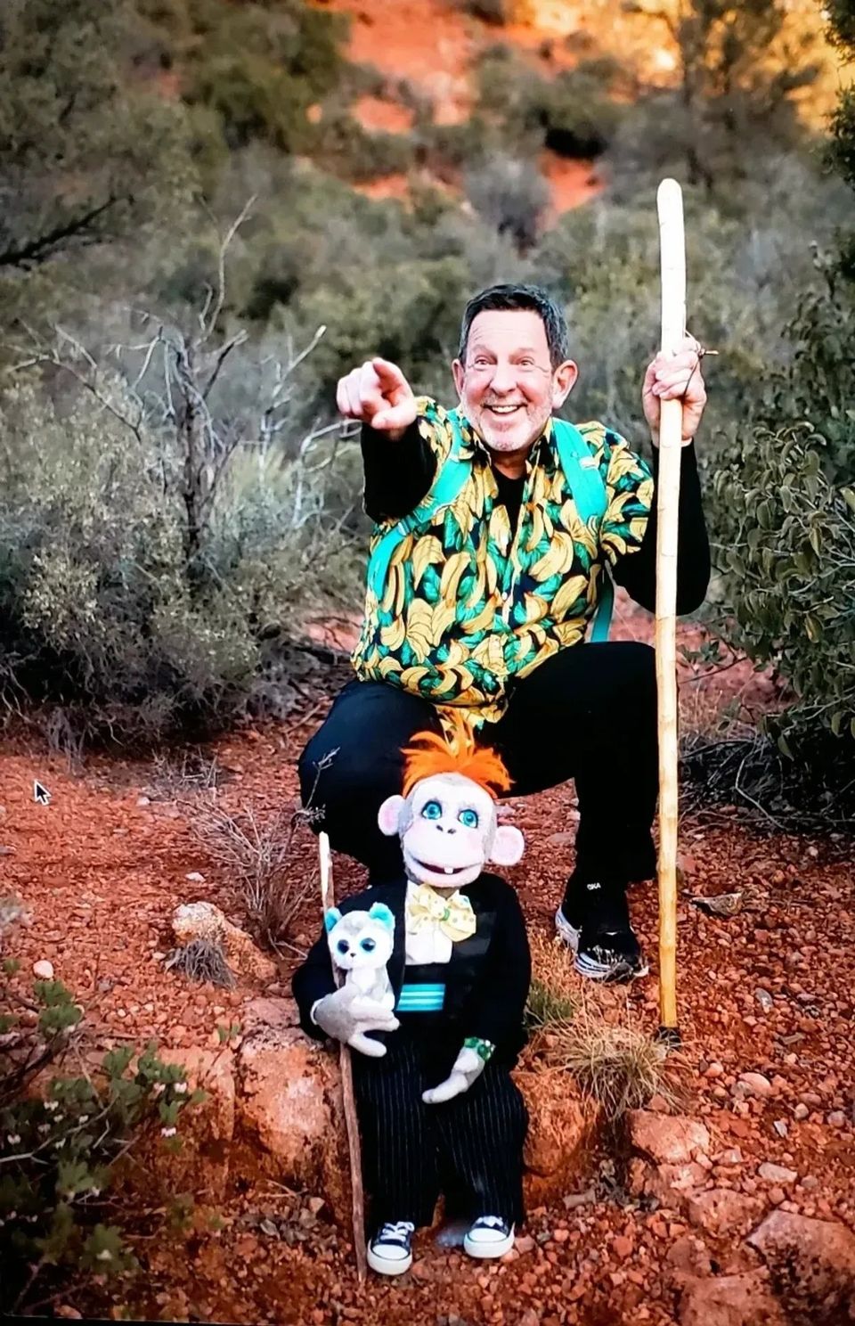 Nana Puddin and Ventriloquist Dennis Lee at Tri-County Library
