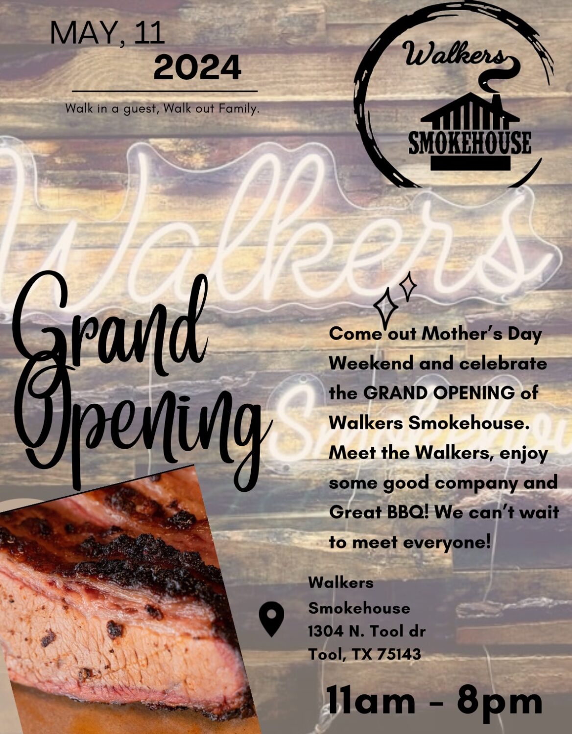 Walkers Smokehouse Grand Opening