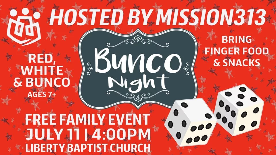 Bunco Night Family Fun at Mission 313 24 bunco night CedarCreekLake.Online